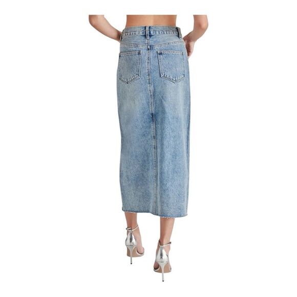 Steve Madden Avani Denim Skirt. NWT - Y2K Vibes size 10. - Picture 4 of 9